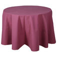 TISCHDECKE Textil Rosa 160 cm  - Rosa, Basics, Textil (160cm) - Novel