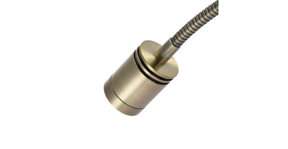 LED-WANDLEUCHTE Algol 11/11/35 cm  - Bronzefarben, KONVENTIONELL, Kunststoff/Metall (11/11/35cm) - Novel