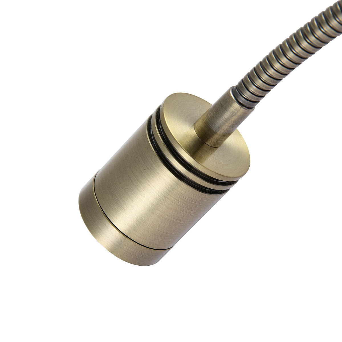 LED-WANDLEUCHTE - Bronzefarben, Konventionell, Kunststoff/Metall (11/11/35cm) - Novel