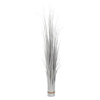 TRAVA DEKORATIVNA  - srebrne boje, Trend, metal/plastika (122cm) - Ambia Home