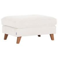 HOCKER in Textil Naturfarben  - Buchefarben/Naturfarben, Design, Holz/Textil (93/47/65cm) - MID.YOU