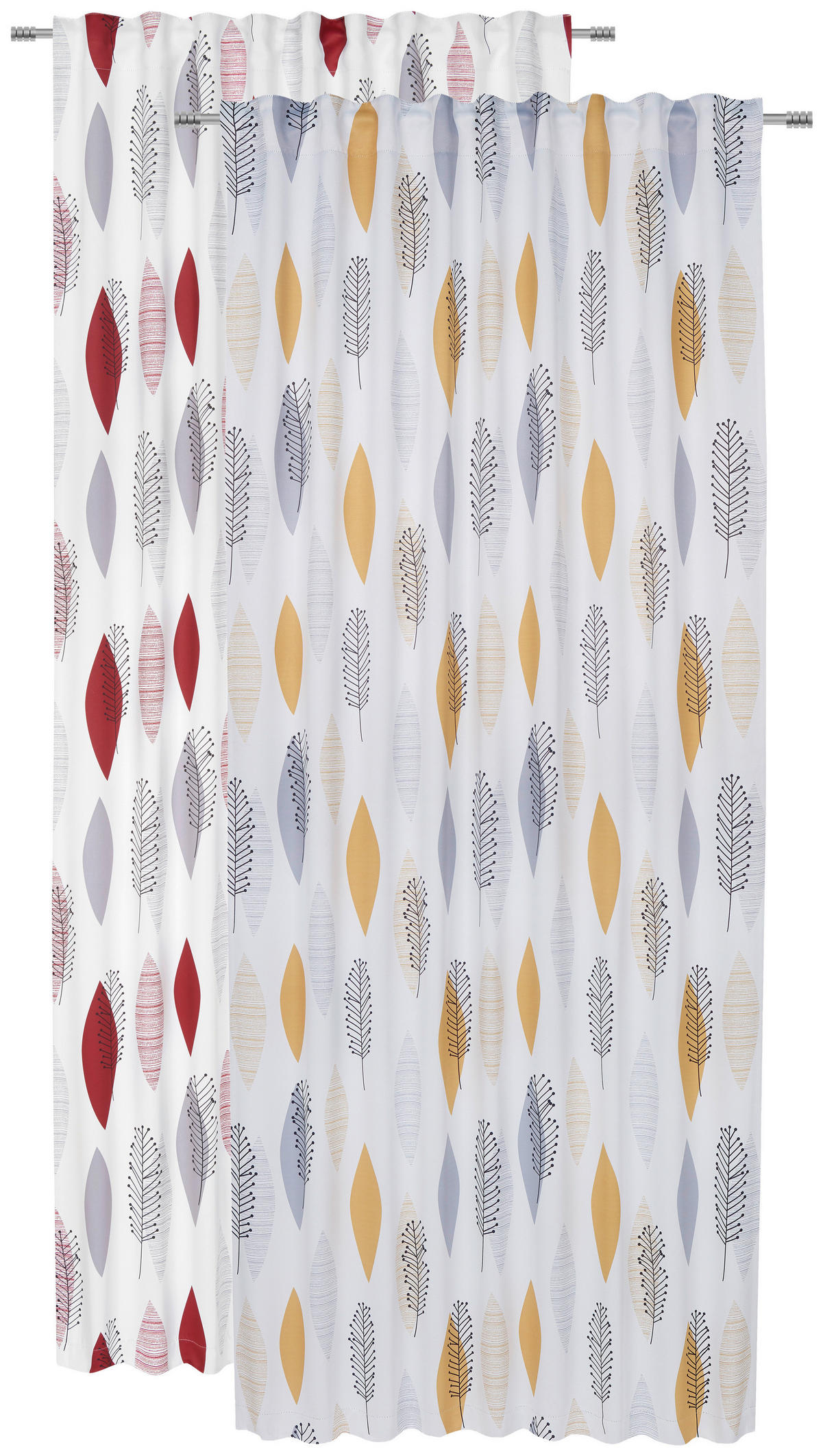ZATEMŇOVACÍ ZÁVES, black-out (neprepúšťa svetlo), 135/245 cm - žltá, Konventionell, textil (135/245cm) - Esposa