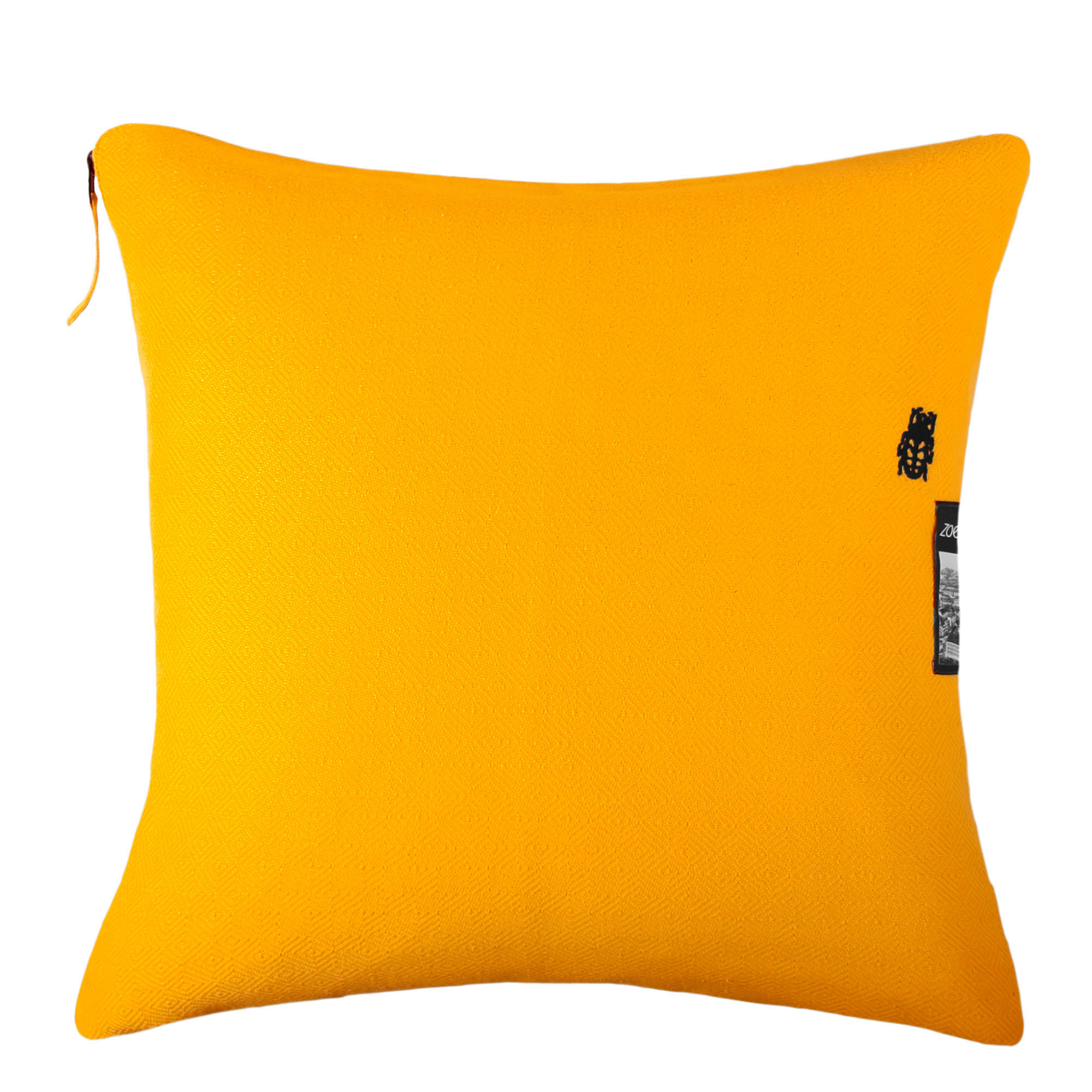 KISSENHÜLLE 40/40 cm  - Currygelb, Basics, Textil (40/40cm) - Zoeppritz