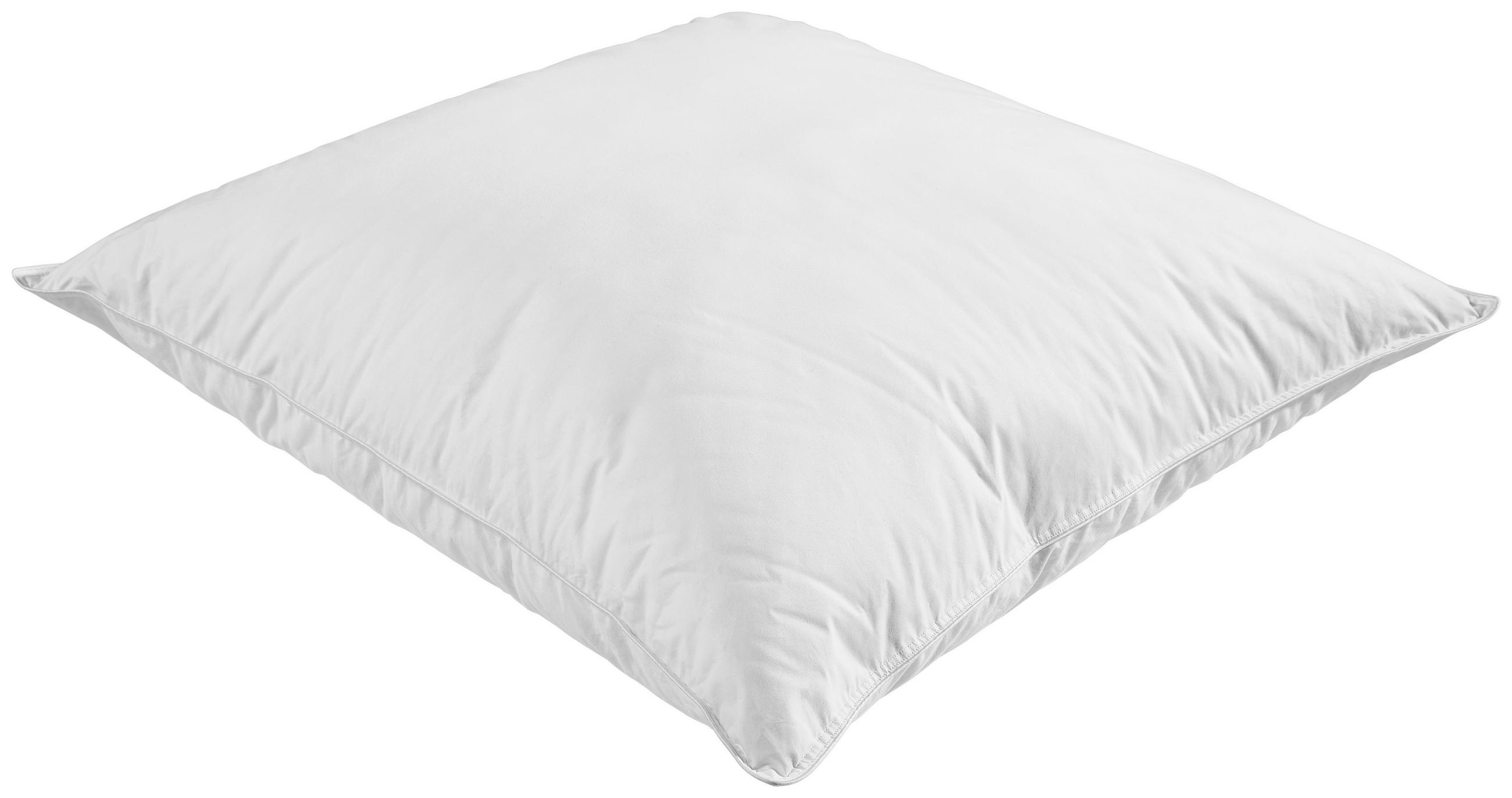 TŘÍKOMOROVÝ POLŠTÁŘ, 80/80 cm - bílá, textil/přírodní materiály (80/80cm) - Sleeptex