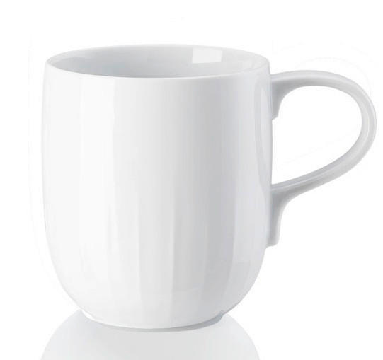 ŠOLJA    - bela, Osnovno, keramika (15cm) - Rosenthal