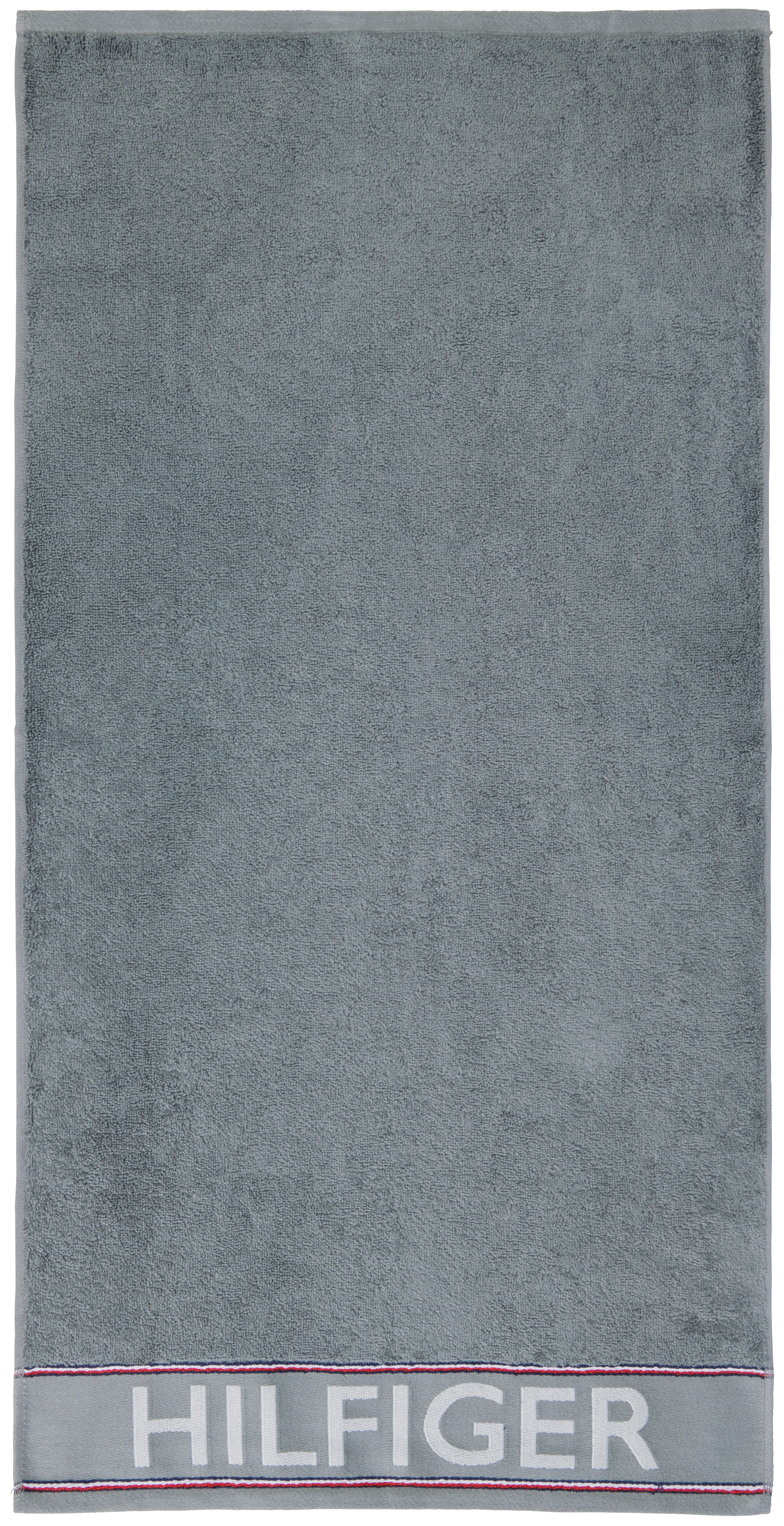 RUČNÍK, 50/100 cm, šedá - šedá, Basics, textil (50/100cm) - Tommy Hilfiger