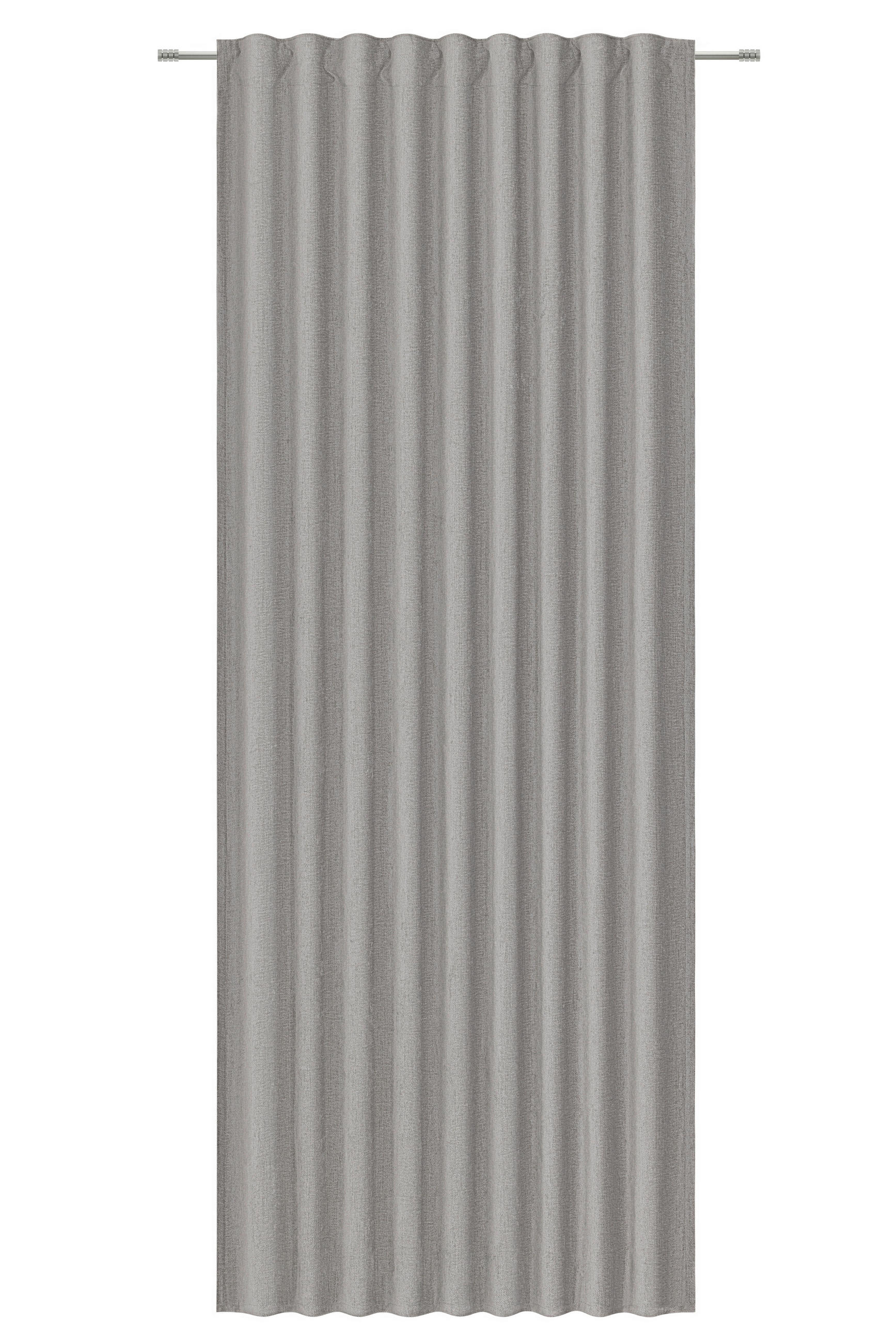 FERTIGVORHANG  blickdicht   140/245 cm  - Grau, Basics, Textil (140/245cm) - Esposa