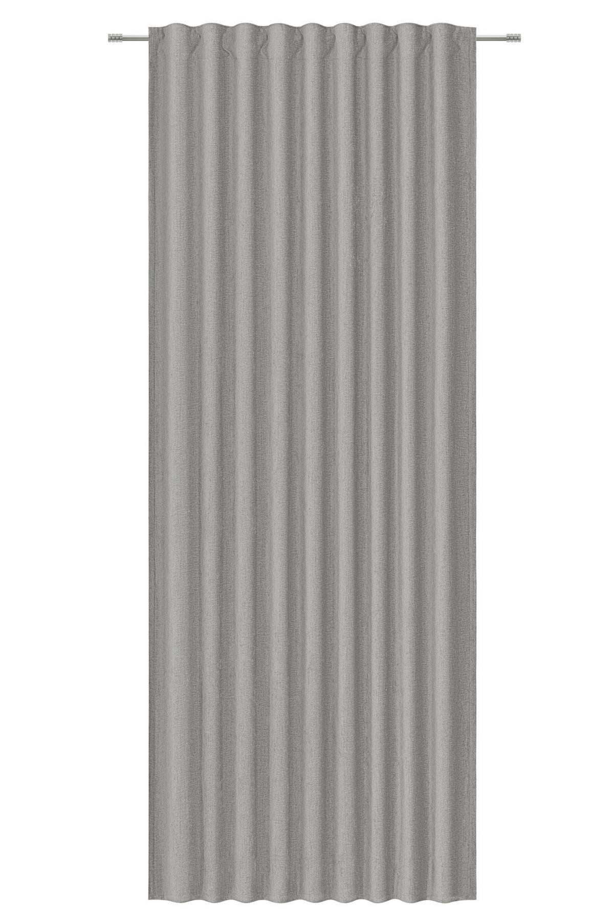 FERTIGVORHANG  blickdicht   140/245 cm  - Grau, Basics, Textil (140/245cm) - Esposa