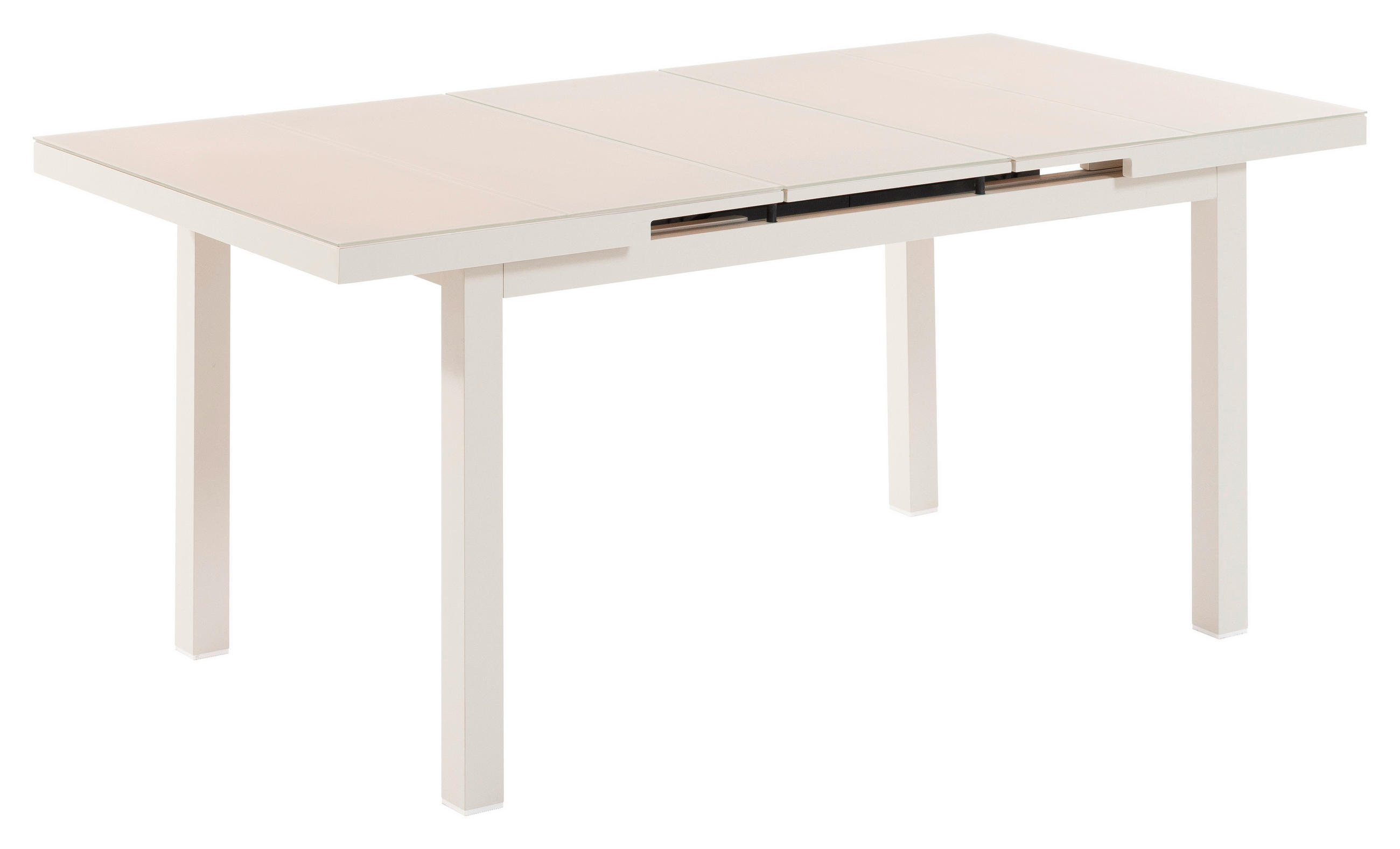 GARTENTISCH 140-180/90/76 cm  - Cappuccino, Design, Glas/Metall (140-180/90/76cm) - Niehoff Garden