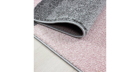 WEBTEPPICH 80/250 cm Lucca Pink - Pink, Trend, Textil (80/250cm) - Novel