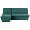 ECKSOFA Looks VIII Grün Webstoff  - Schwarz/Grün, Design, Kunststoff/Textil (168/214cm) - LOOKS by W.Joop