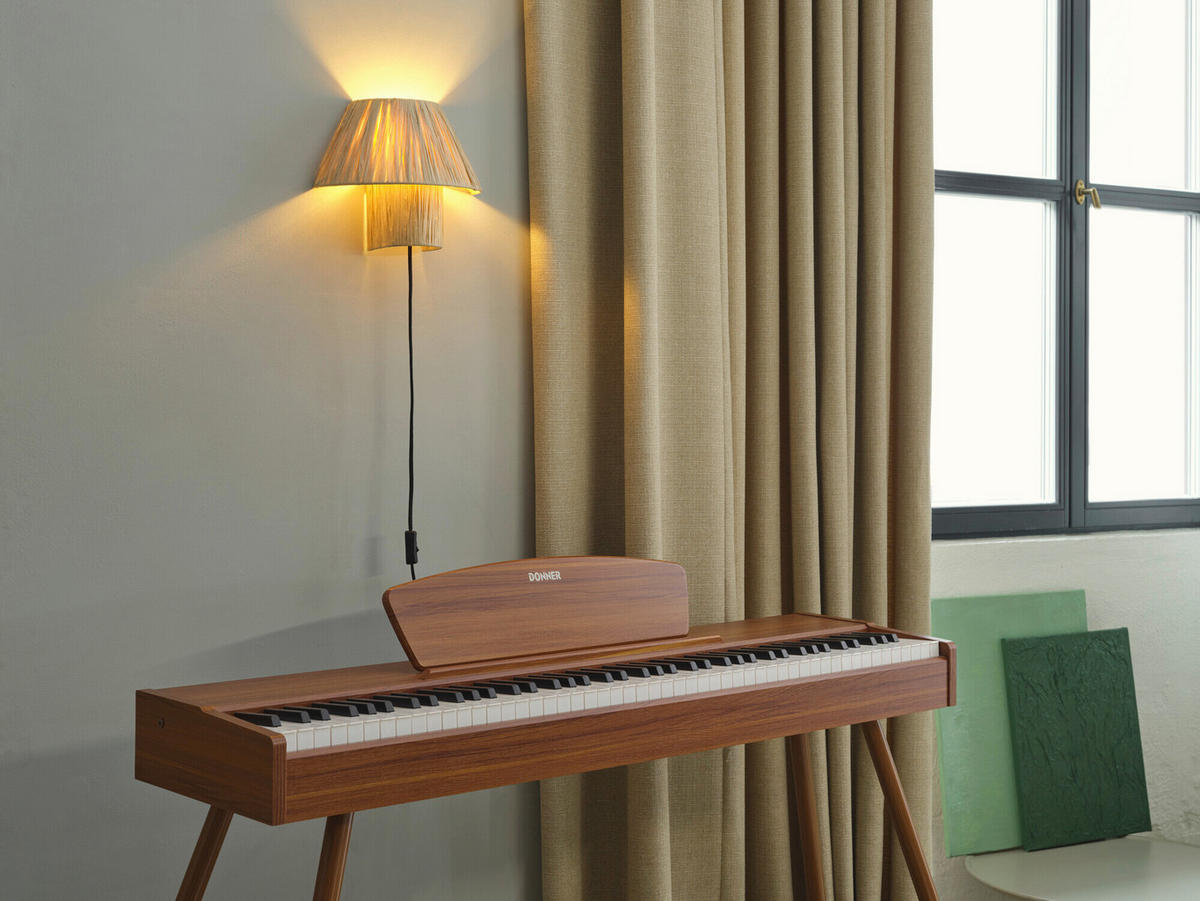 WANDLEUCHTE 28/14/23.8 cm   - Hellbraun, Natur, Naturmaterialien/Metall (28/14/23.8cm) - Osram