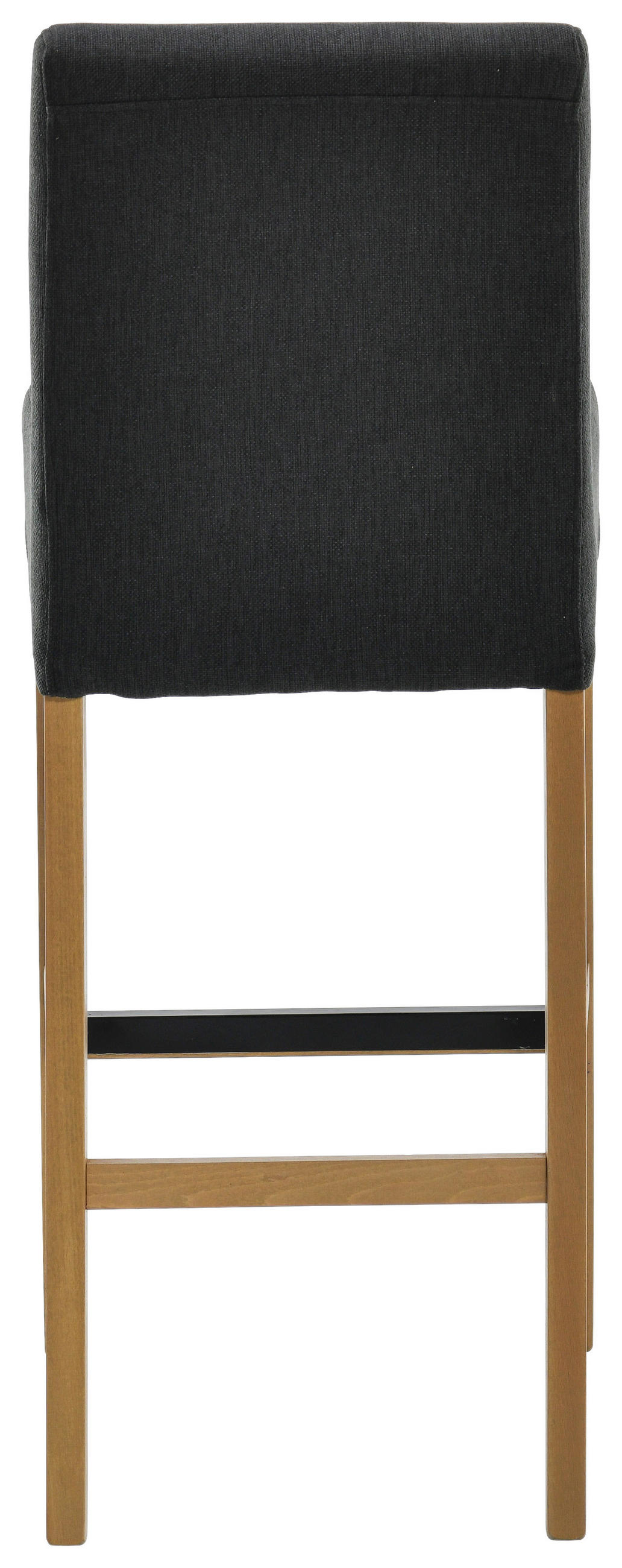 BÁRSZÉK textil antracit  - tölgyfa színű/antracit, Konventionell, textil/fa (42/102/53cm) - Carryhome