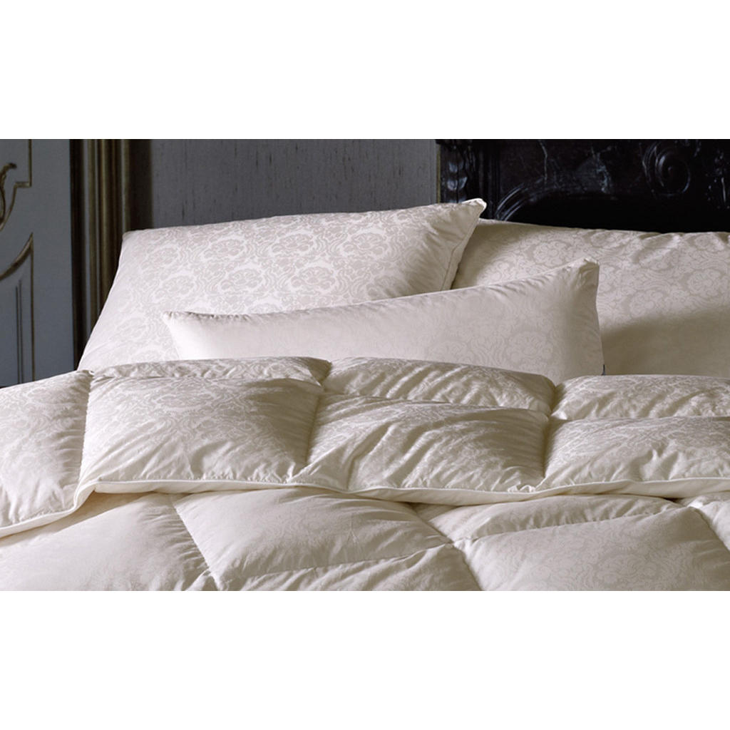 Thumbnail - Billerbeck Ganzjahresdecke Belvedere, Champagner, Textil, Füllung: Federn, 155x220 cm, temperaturausgleichend, feuchtigk...