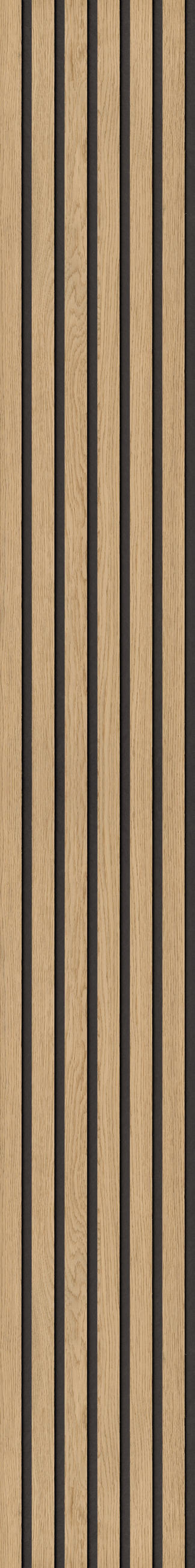 AKUSTICKÝ PANEL 250/30/0.61 cm - svetlohnedá, Konventionell, drevo/kompozitné drevo (250/30/0.61cm)