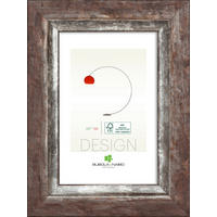 RAHMEN  - Rotbraun, Basics, Holz (54,6cm)