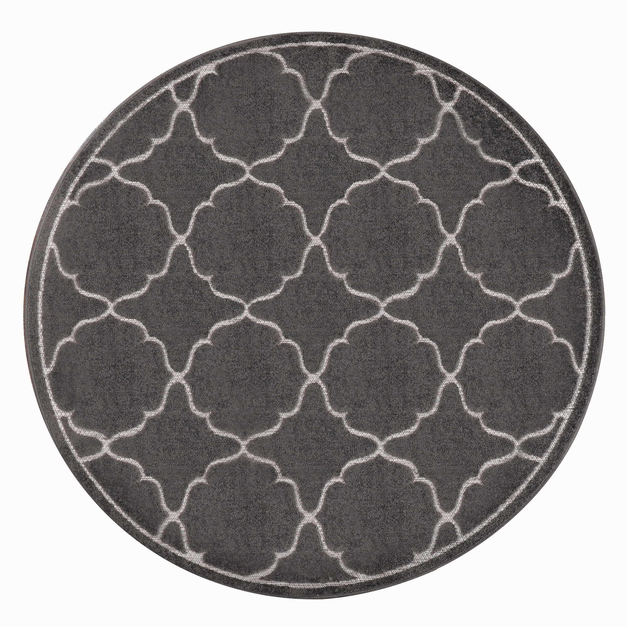OUTDOORTEPPICH 120 cm Berlin Grau  - Grau, LIFESTYLE, Kunststoff/Textil (120cm)
