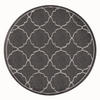 OUTDOORTEPPICH 120 cm Berlin Grau  - Grau, LIFESTYLE, Kunststoff/Textil (120cm)