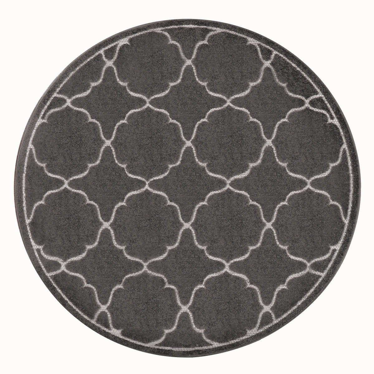 TEPIH ZA UNUTAR./VANJ. UPORAB  150 cm  siva  Berlin  - siva, Lifestyle, tekstil/plastika (150cm)