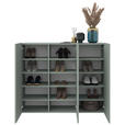HÄNGESCHUHSCHRANK 120/100/34 cm  - Grün, Design, Holzwerkstoff (120/100/34cm) - Hom`in
