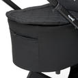 KINDERWAGENSET  - Schwarz, Basics, Textil/Metall - My Baby Lou