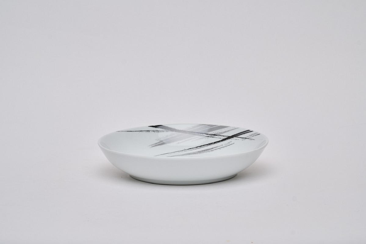 KOMPLETT SERVIS Roma 62 delar  - vit/grå, Basics, keramik - Novel