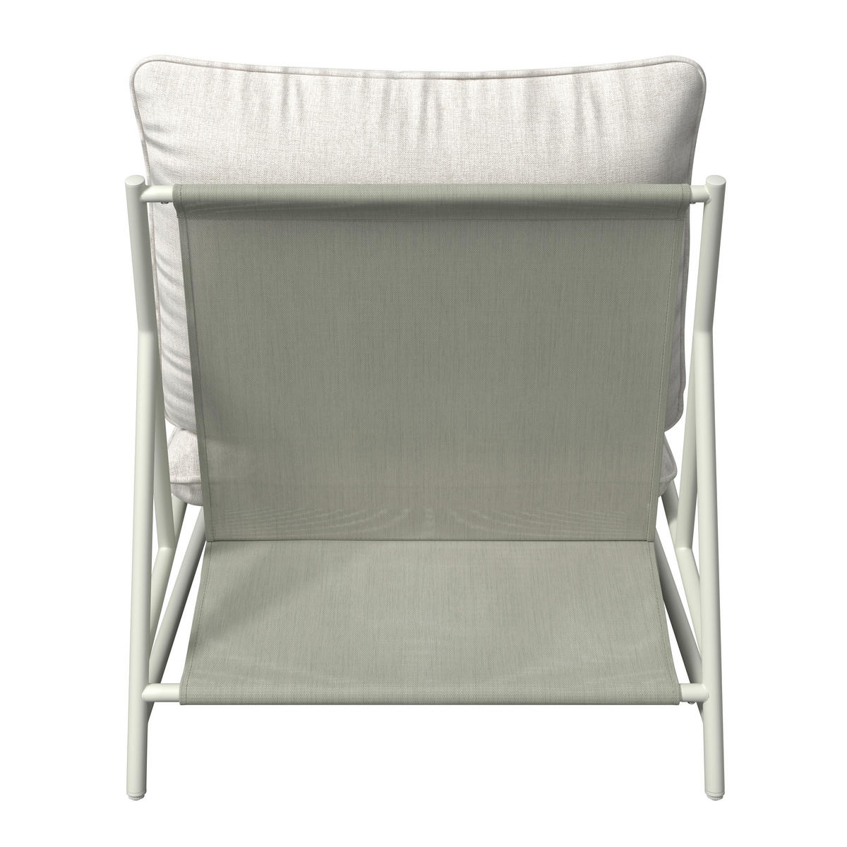 KRESLO NA TERASU, kov, textil - svetlosivá, Modern, kov/textil (70/76/87cm) - Ambia Garden