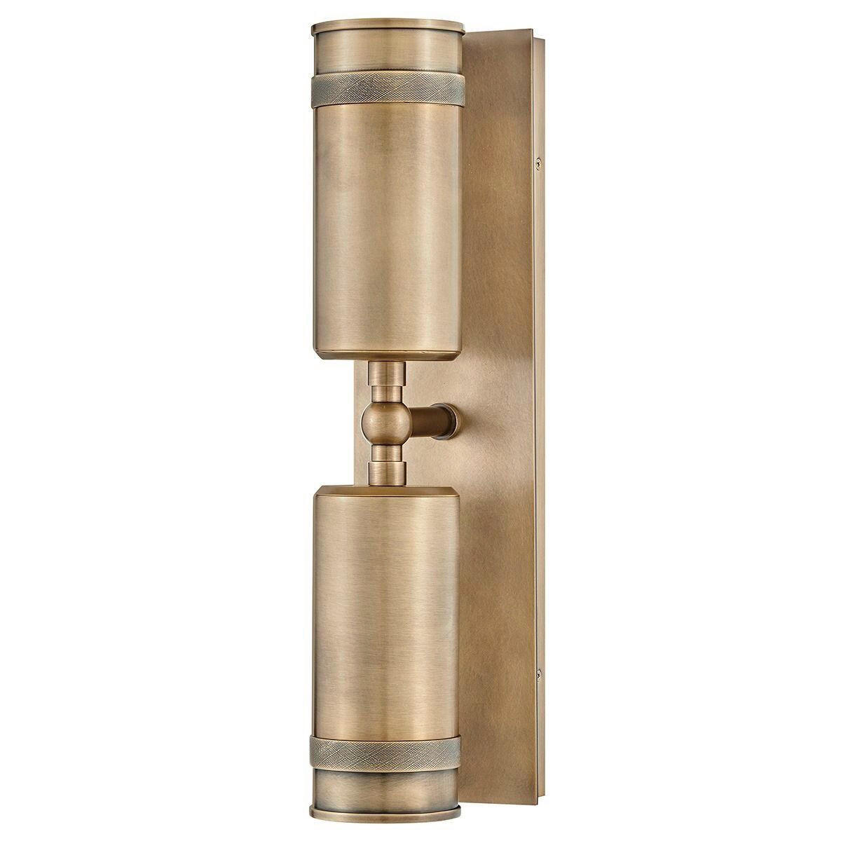 WANDLEUCHTE Hinkley 48,3/12,7/14,7 cm  - Messingfarben, Design, Glas/Metall (48,3/12,7/14,7cm) - Elstead Lighting
