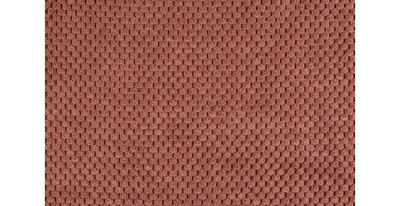 SCHLAFSOFA  mit Liegefunktion, Schlafen auf Sitzhöhe, Rücken echt Chenille Altrosa  - Schwarz/Altrosa, KONVENTIONELL, Kunststoff/Textil (222/90/100cm) - Carryhome