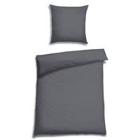 BETTWÄSCHE 2-teilig Satin 135/200 cm  - Grau, Basics, Textil (135/200cm) - Florella