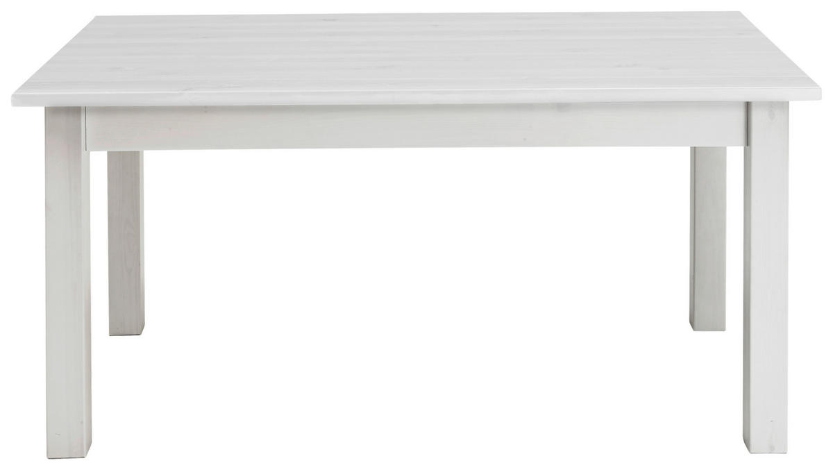 ESSTISCH in Holz 120/78/78 cm  - Weiß, ROMANTIK / LANDHAUS, Holz (120/78/78cm) - Boxxx