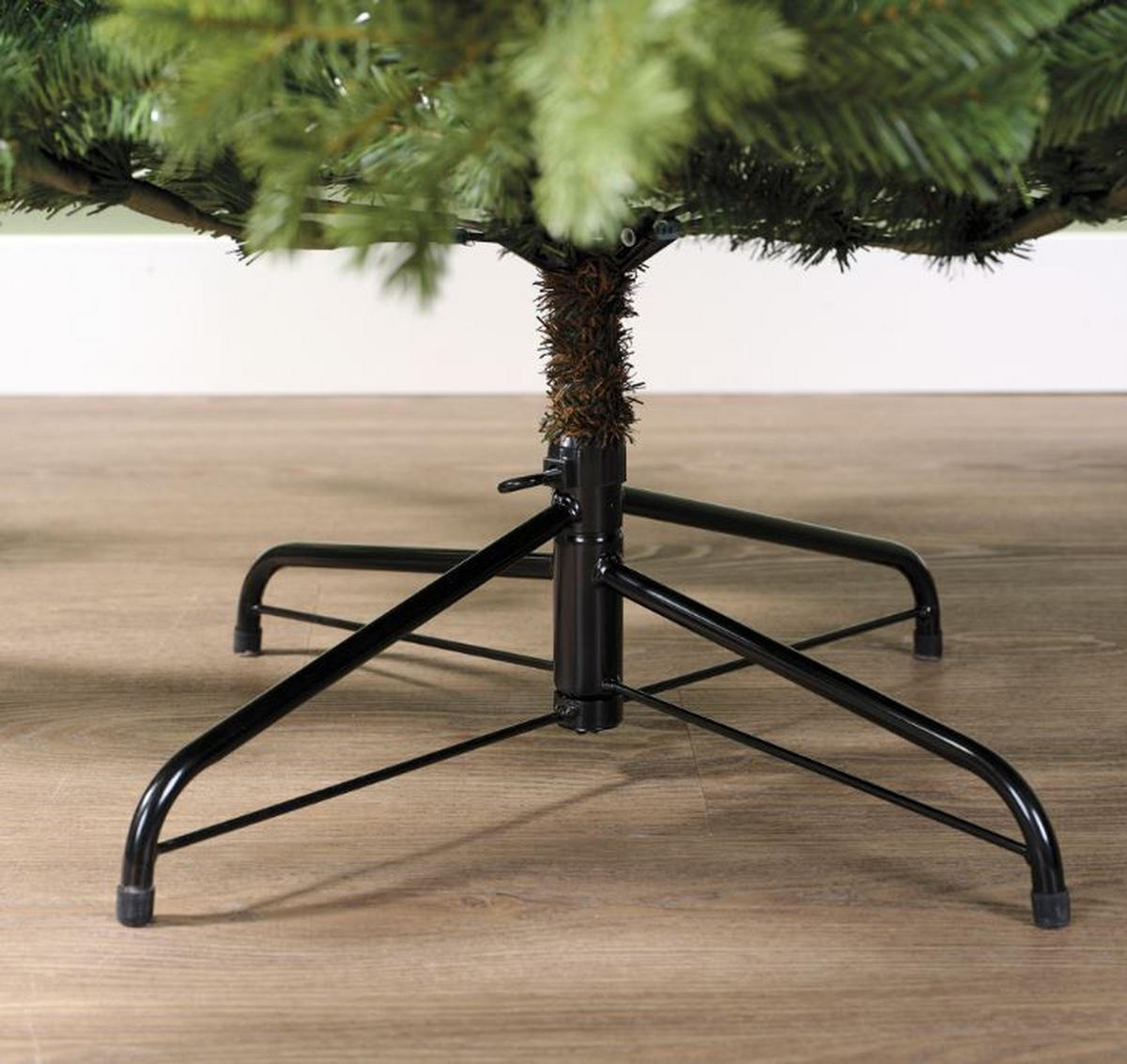 NOVOGODIŠNJA JELKA - zelena, Osnovno, metal/plastika (137/210cm) - X-Mas