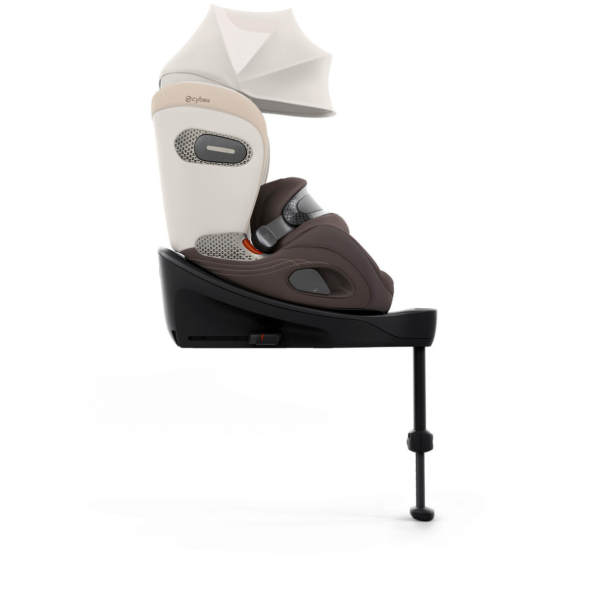 KINDERAUTOSITZ Anoris Si Style Amber Brown  - Hellbraun, Basics, Kunststoff/Textil (61/45/60cm) - cybex PLATINUM