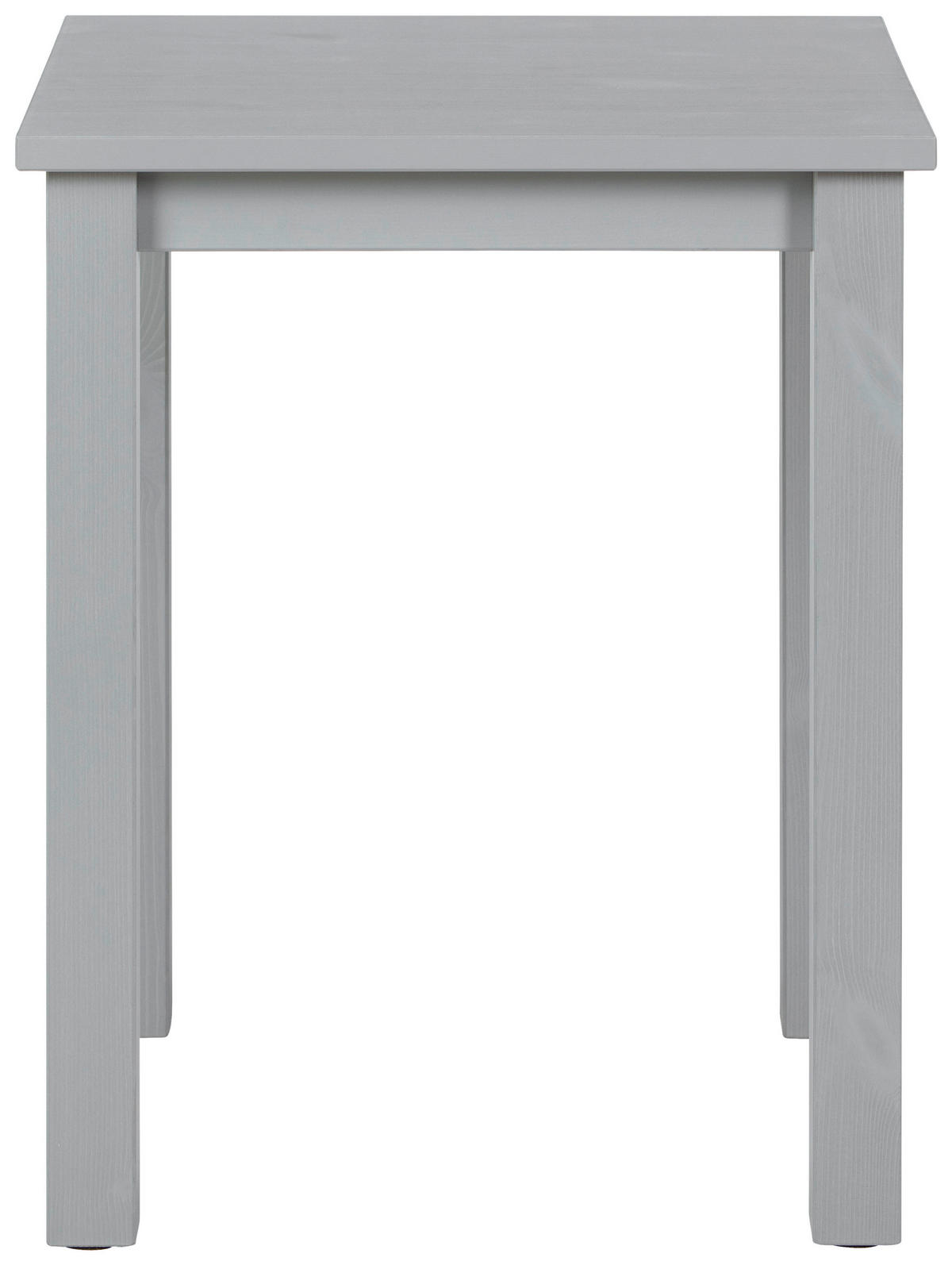 BEISTELLTISCH in Holz 45/45/55 cm  - Grau, Basics, Holz (45/45/55cm) - MID.YOU