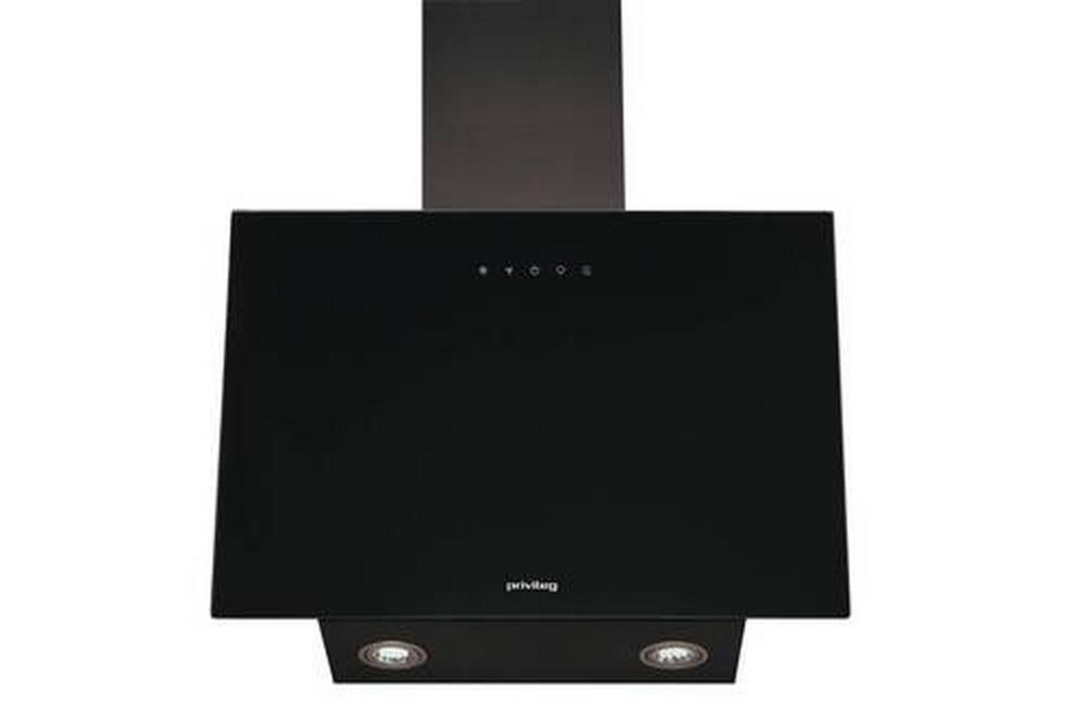 DUNSTABZUGSHAUBE DGHVP63LTK  - Schwarz, Basics, Glas (59,8/36,1/32,6cm) - Privileg