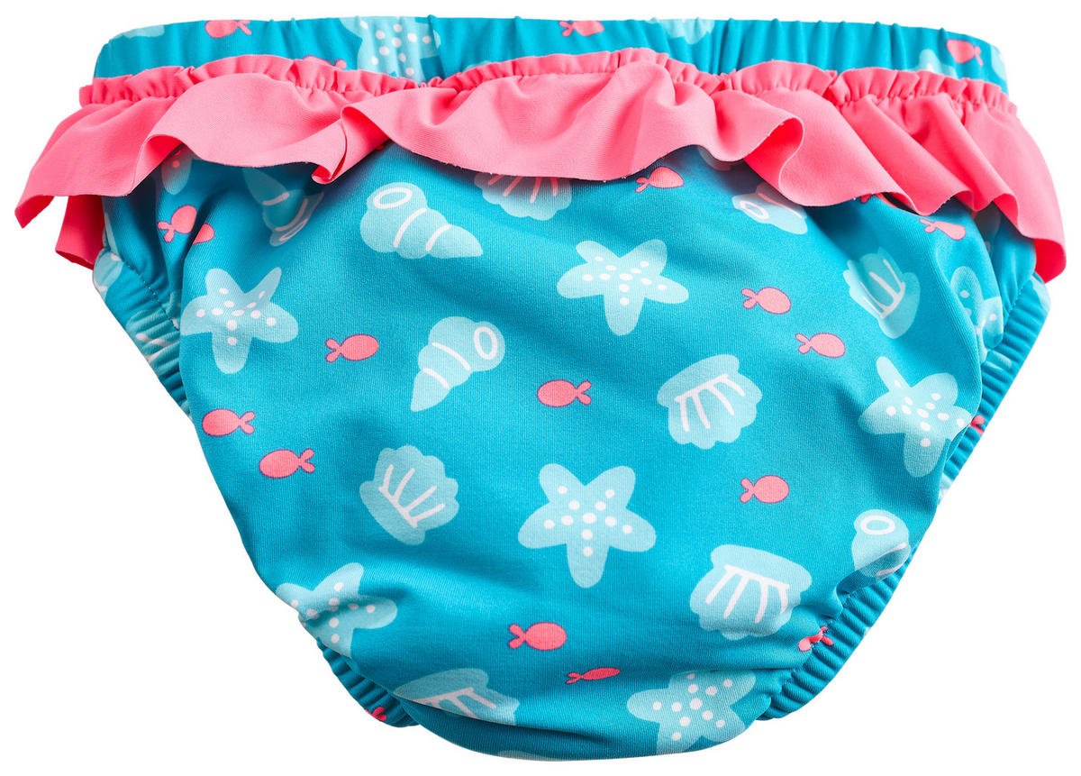 BADEWINDEL - Türkis/Rosa, Basics, Textil (62/68null) - My Baby Lou