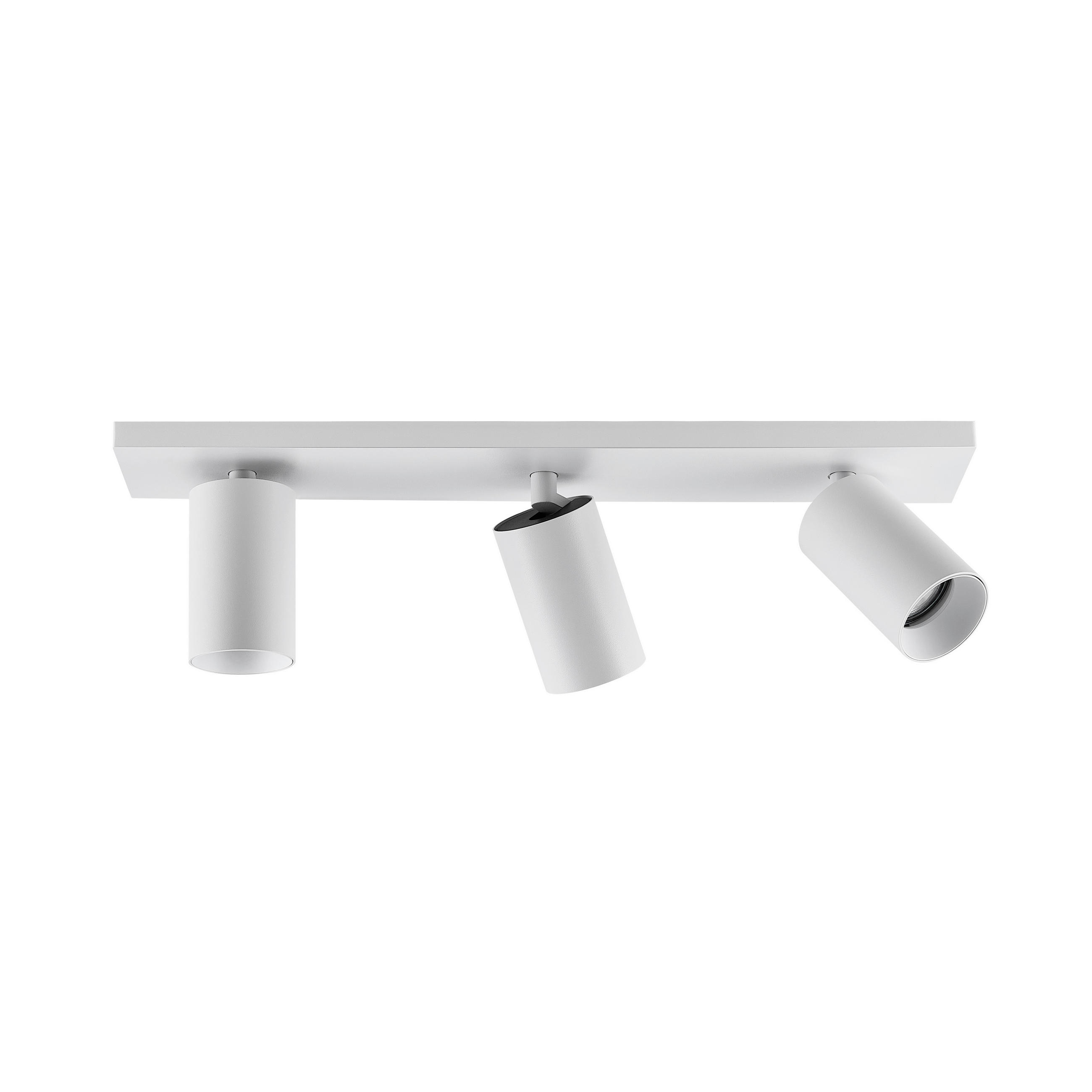 DECKENSTRAHLER Can 48/9/12,5 cm   - Weiß, Design, Metall (48/9/12,5cm)
