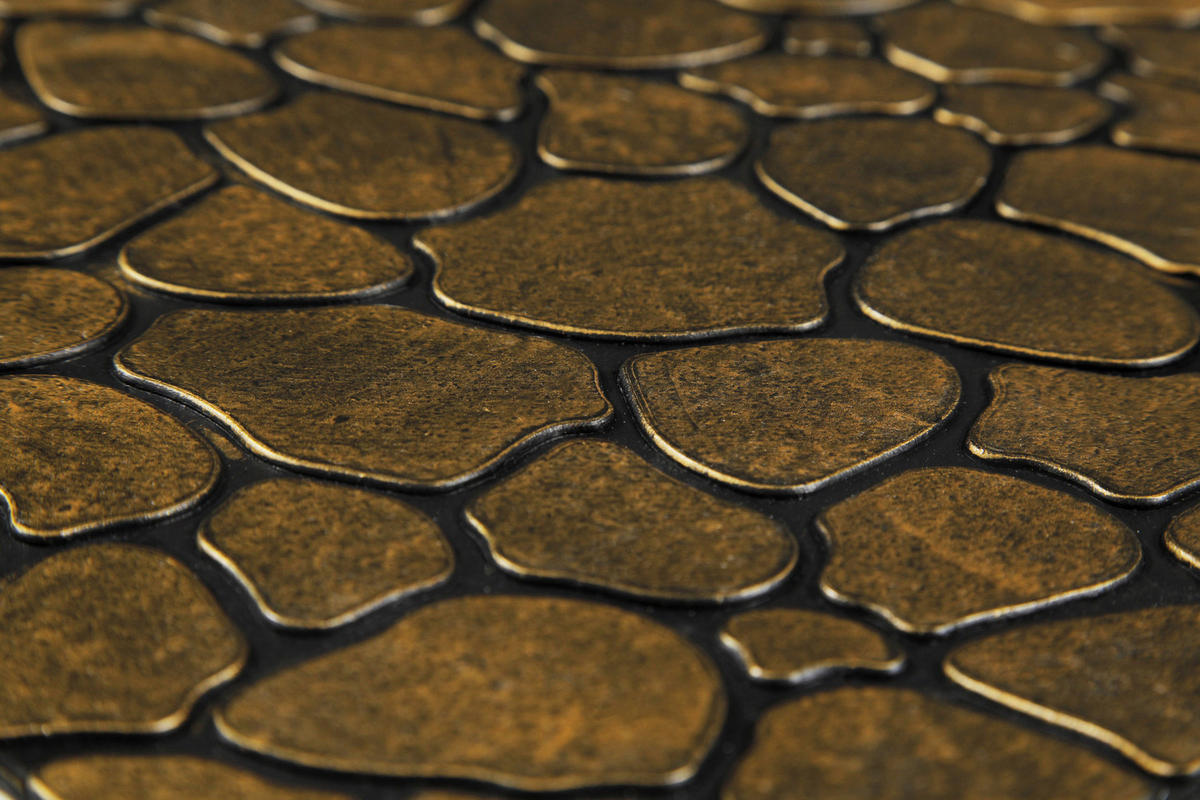 FUßMATTE 40/60 cm Desert Pebble  - Goldfarben/Braun, KONVENTIONELL, Kunststoff (40/60cm) - WECON HOME