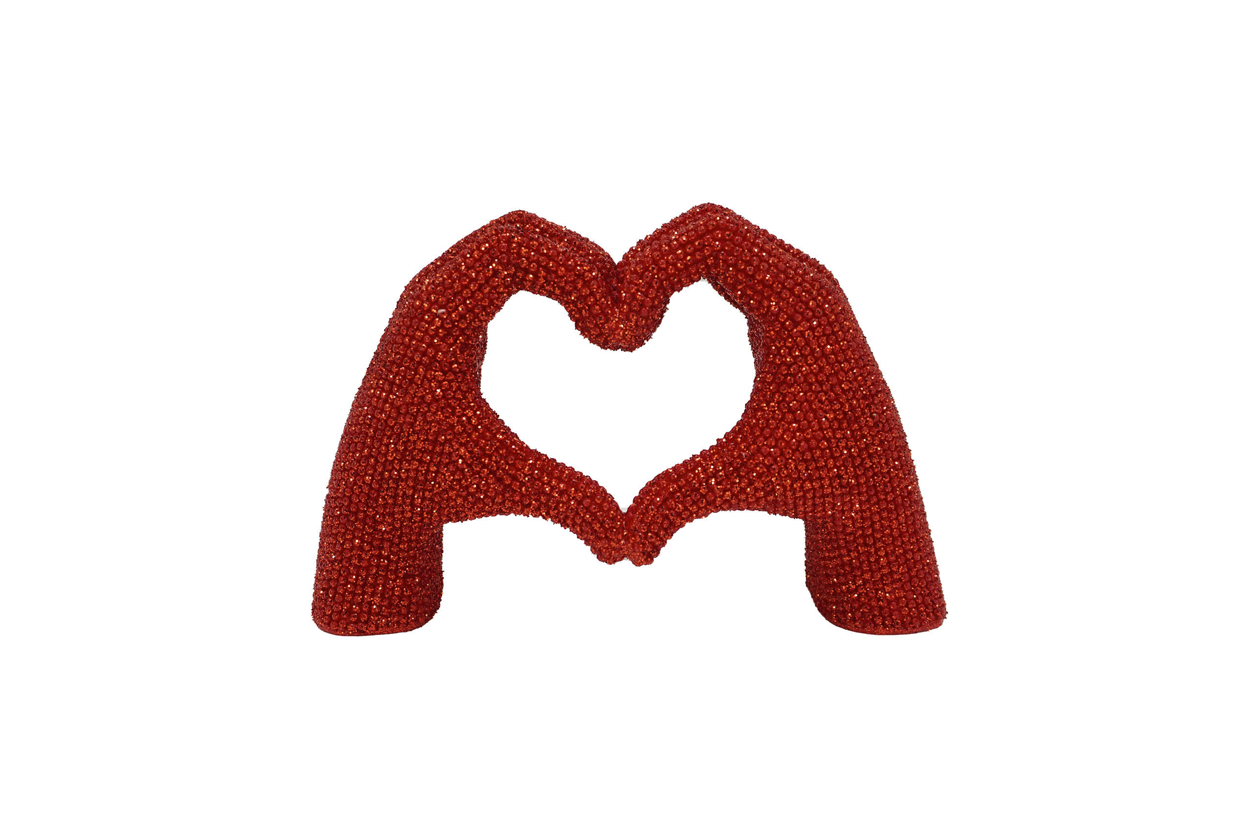 DEKOHERZ - Rot, Trend, Kunststoff (16/6.8/10cm)