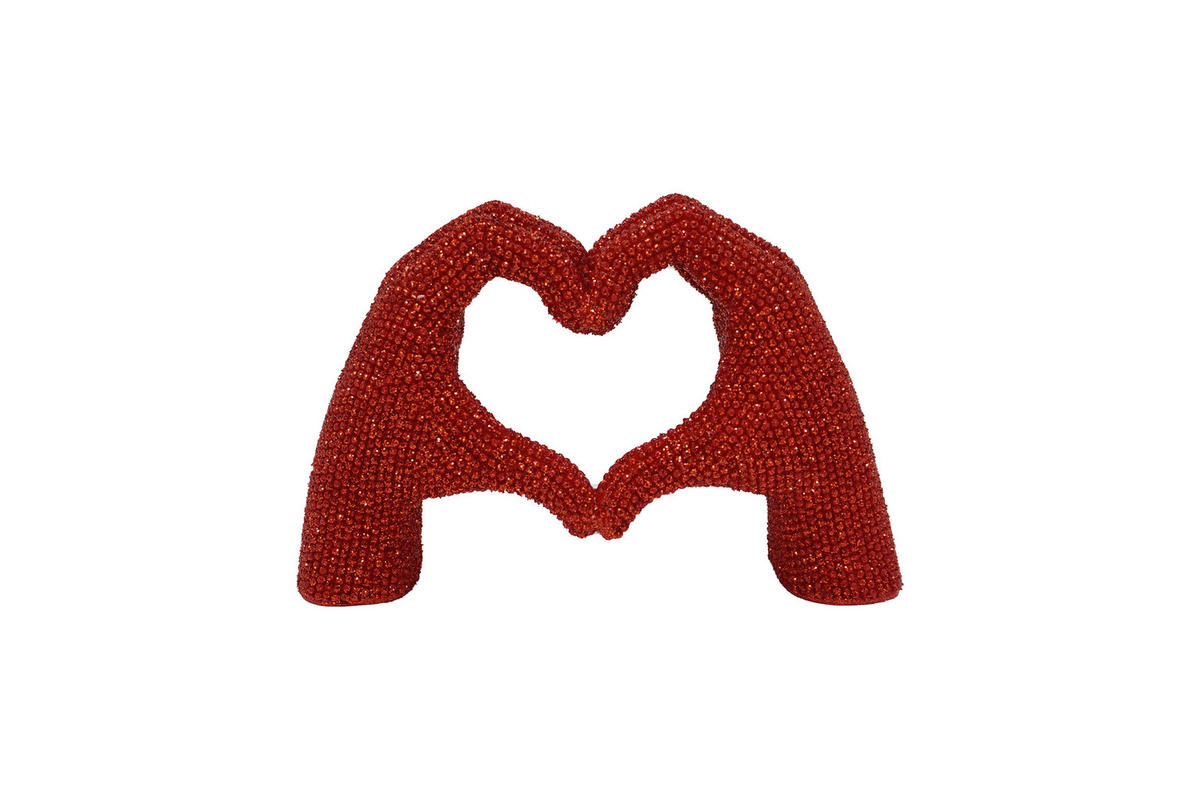 DEKOHERZ - Rot, Trend, Kunststoff (16/6.8/10cm)