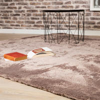 HOCHFLORTEPPICH 60/110 cm My Curacao Taupe  - Taupe, KONVENTIONELL, Textil (60/110cm) - Obsession