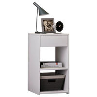 SÄNGBORD i vit  - vit, Klassisk, trämaterial (35/65/35cm) - MID.YOU