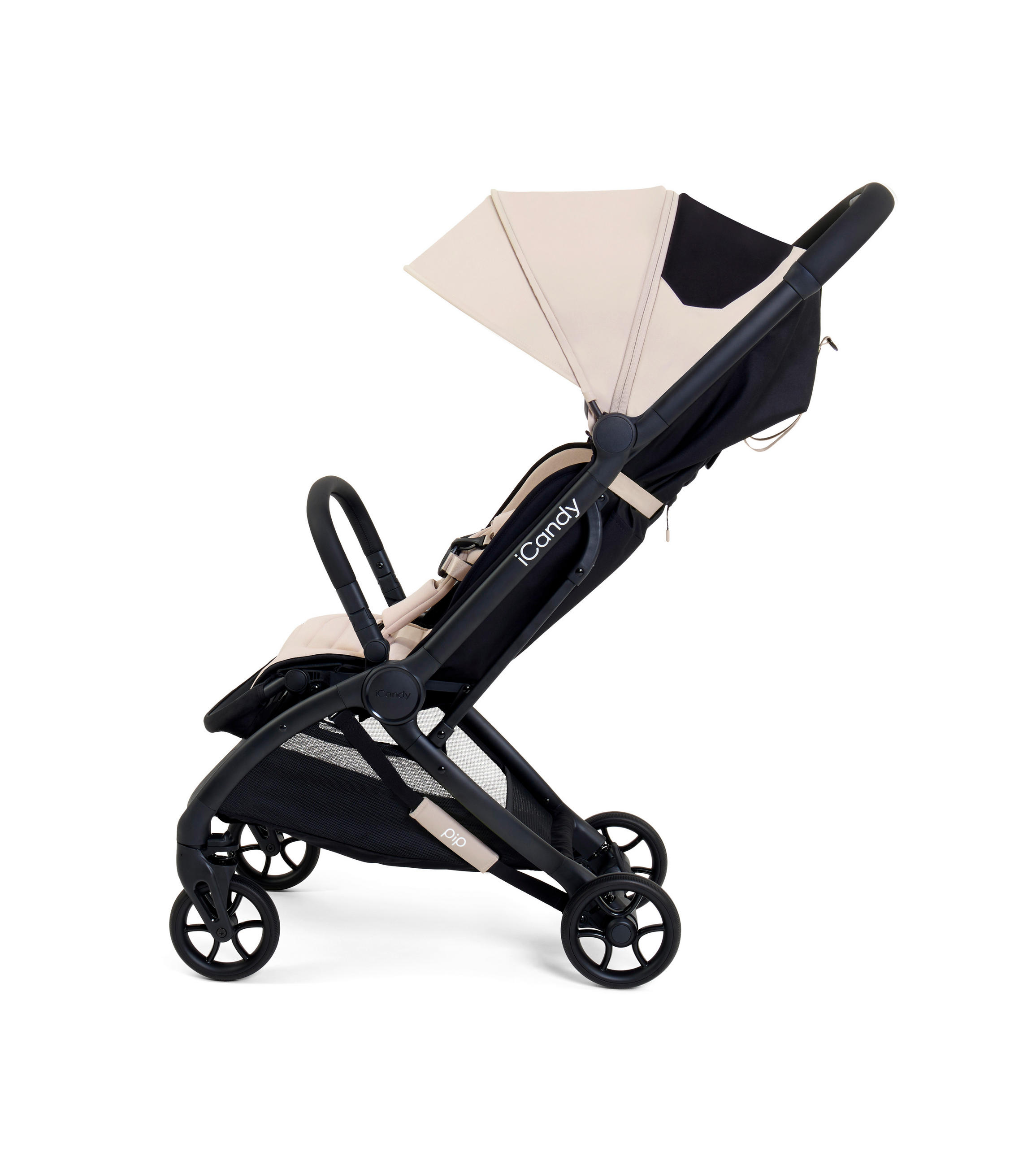 KIŠOBRAN KOLICA  PIP  - boje sedefa/crna, Basics, tekstil/metal (104.5/44/67cm) - ICANDY