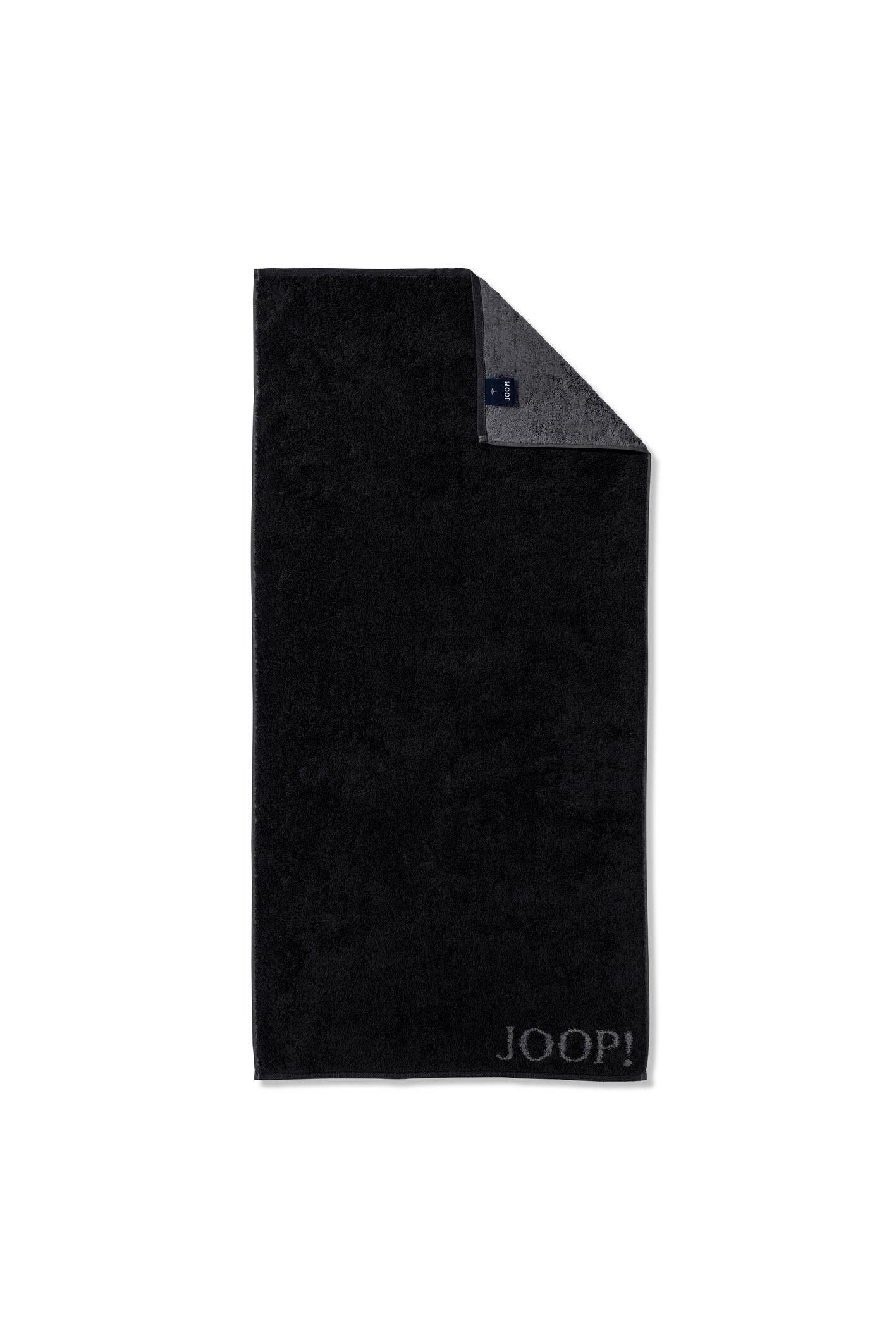 SAUNATUCH Schwarz  - Schwarz, Basics, Textil (80/200cm) - Joop!