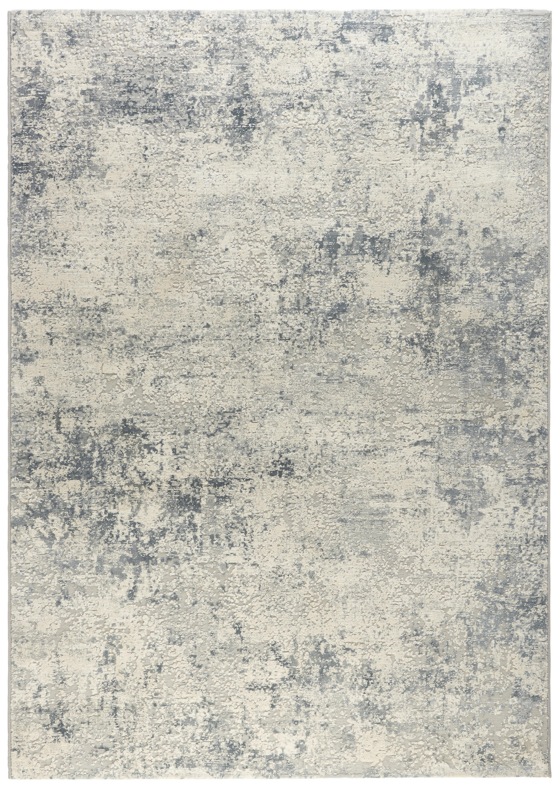 WEBTEPPICH 133/195 cm Palau Grau, Weiß  - Weiß/Grau, Design, Textil (133/195cm) - Novel