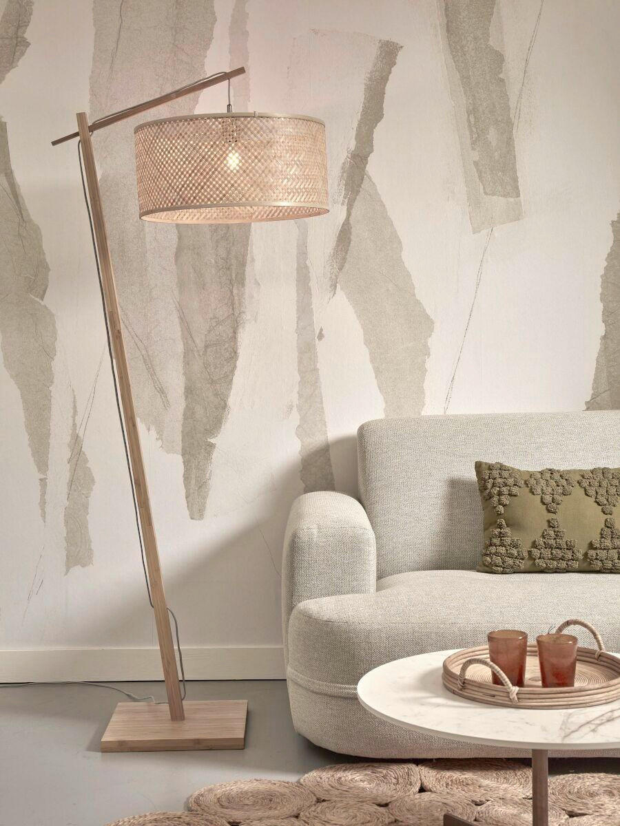 STOJACÍ LAMPA, 75/50/176 cm - přírodní barvy, Trend (75/50/176cm) - Good & Mojo