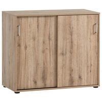 AKTENSCHRANK Wildeiche  - Wildeiche, MODERN, Holzwerkstoff (101/83,6/41cm) - MID.YOU