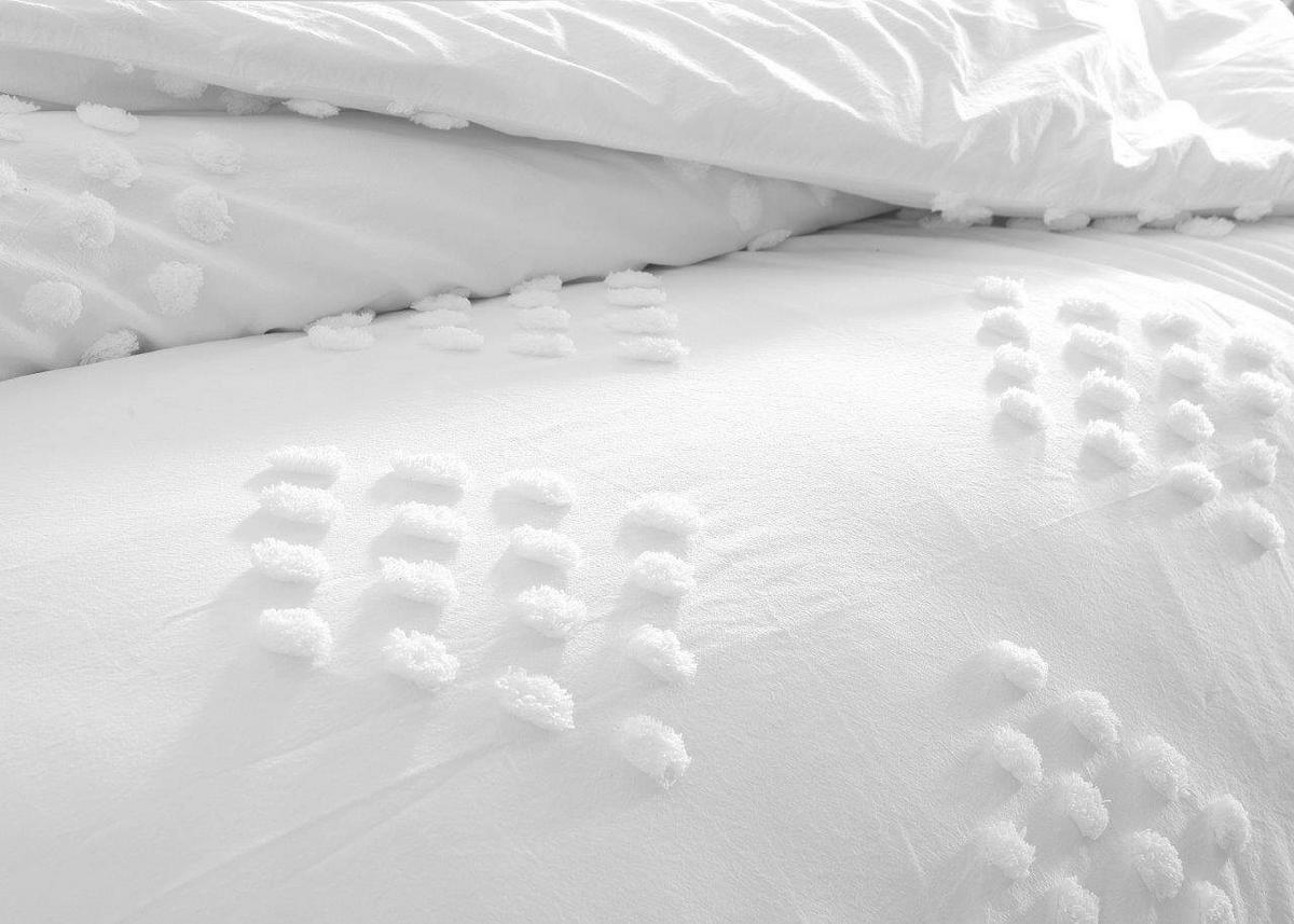 BETTWÄSCHE Struktur 140/200 cm  - Weiß, Basics, Textil (140/200cm) - Novel