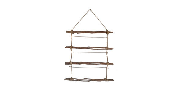 FOTOHALTER 53/53 cm - Ecru, Natur, Holz/Textil (53/53cm) - Ambia Home