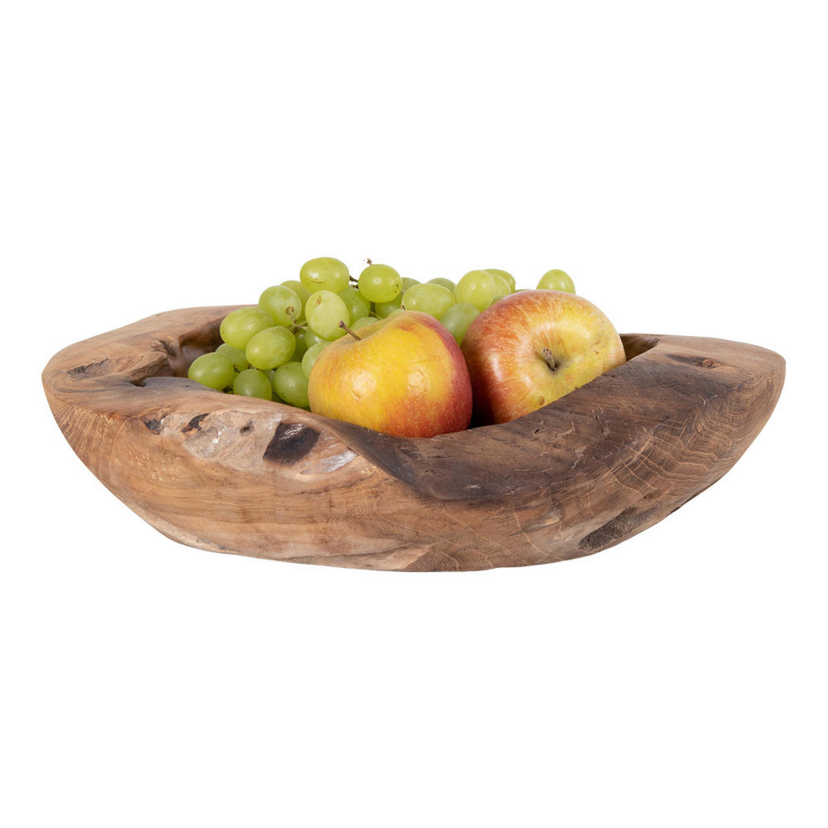 DEKOSCHALE - Teakfarben, Basics, Holz (30/10/30cm)